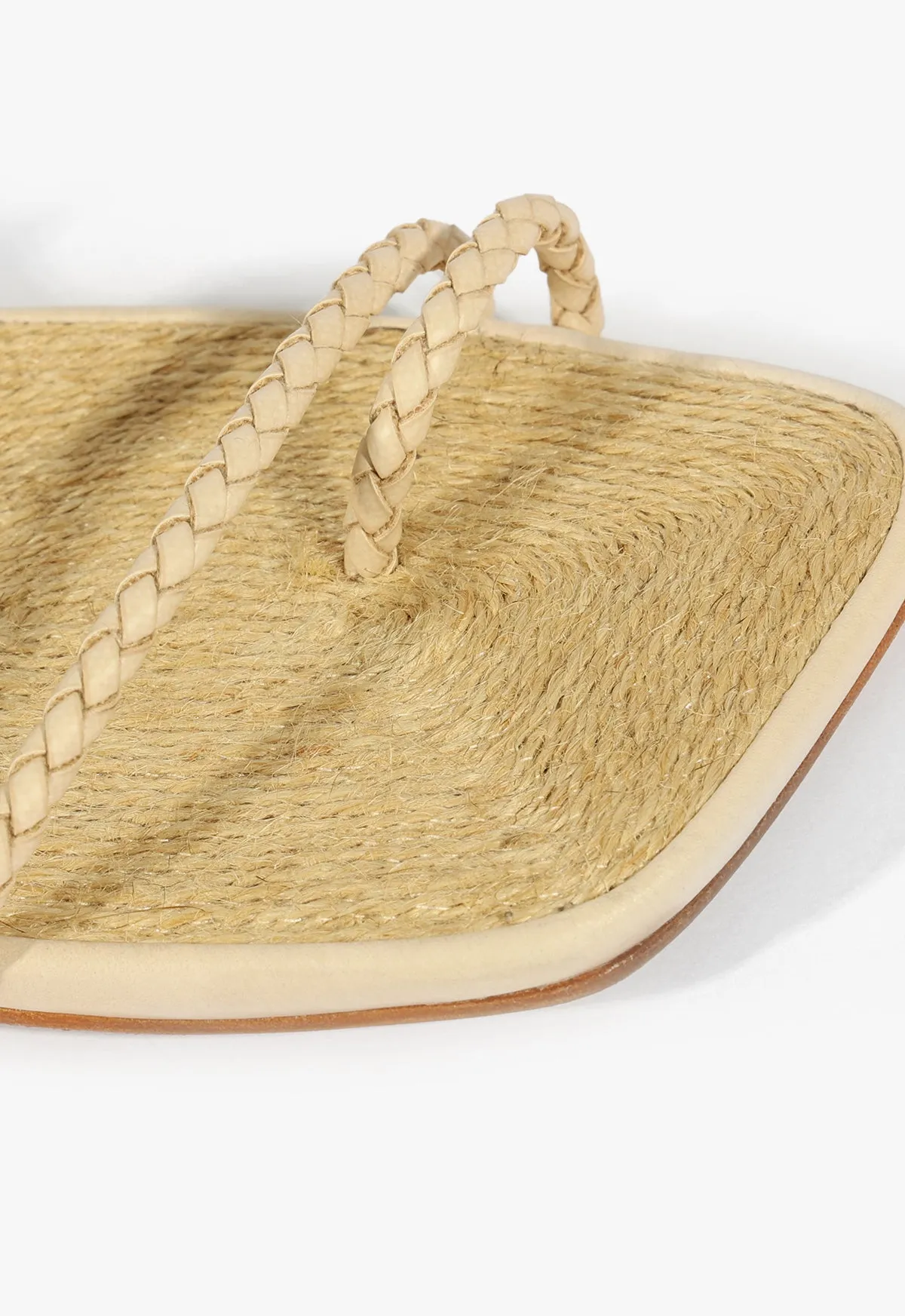 Beyond The Basics Kaya Straw Mid Sandal