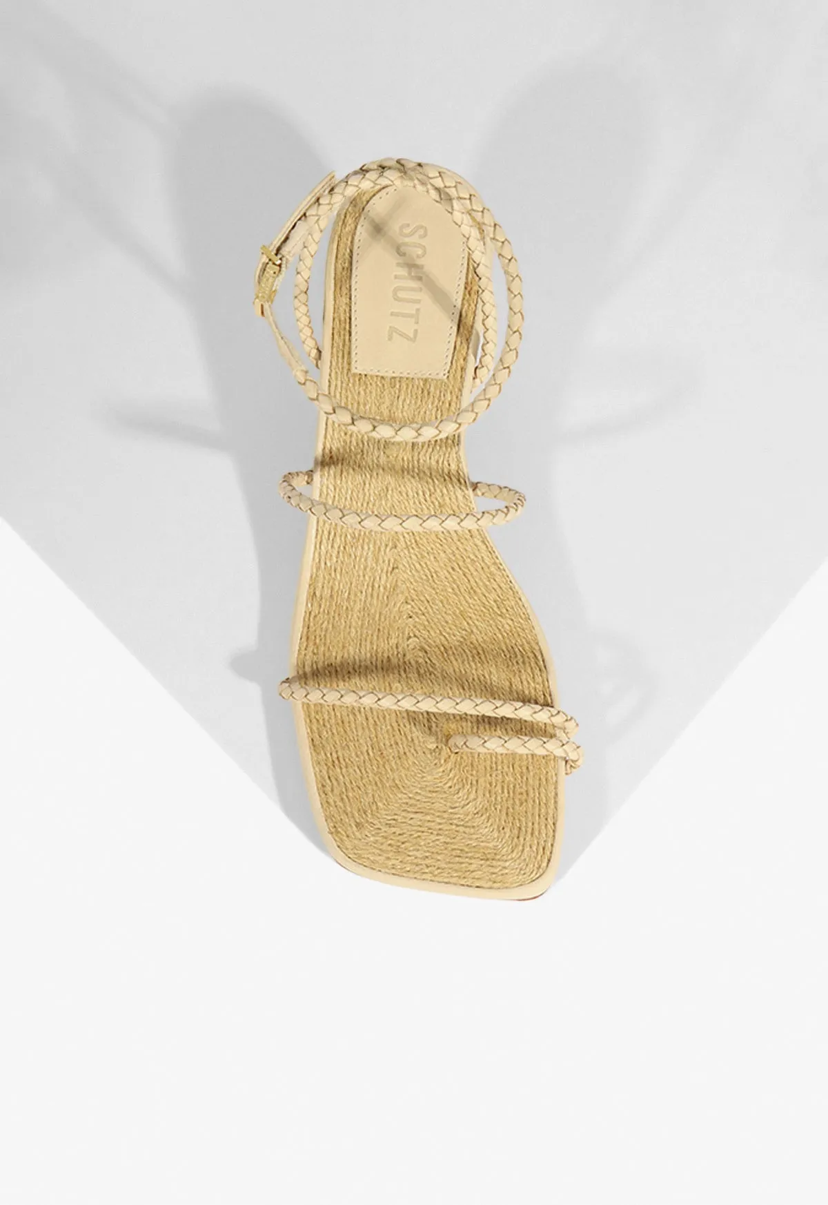 Cool And Clean Restless Fit Kaya Straw Mid Sandal