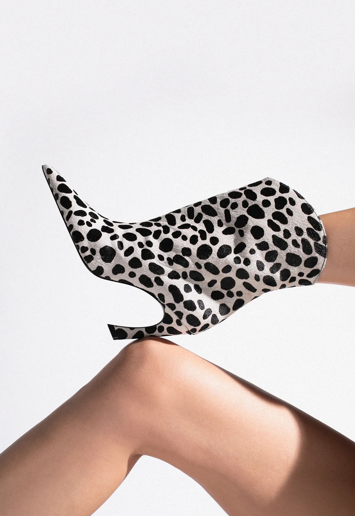 Maryann Curve Calf Hair Bootie Daily Clarity