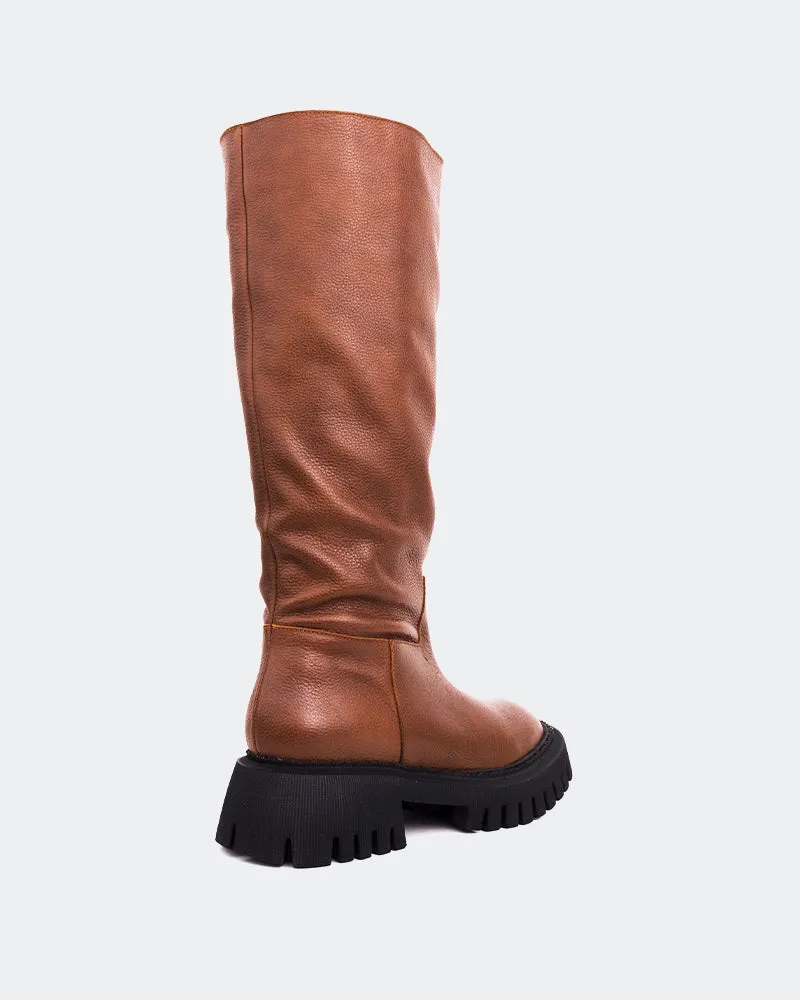 Rector Tan Leather Bold In Simplicity