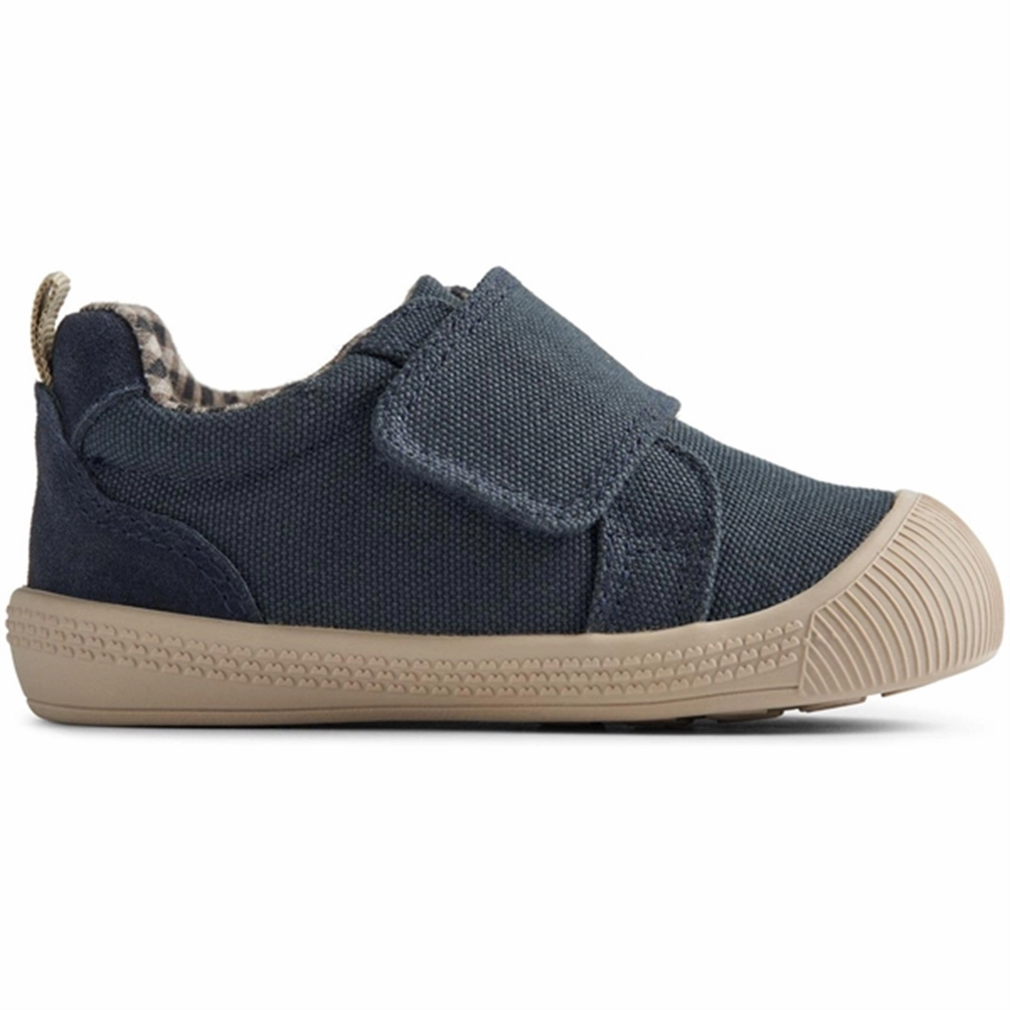 Chill-Crafted Comfort Zone Wheat Shoe Prewalker Velcro Kei Navy