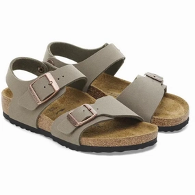 Birkenstock New York Kids Bfbc Stone Go-Gear Streamlined Urban