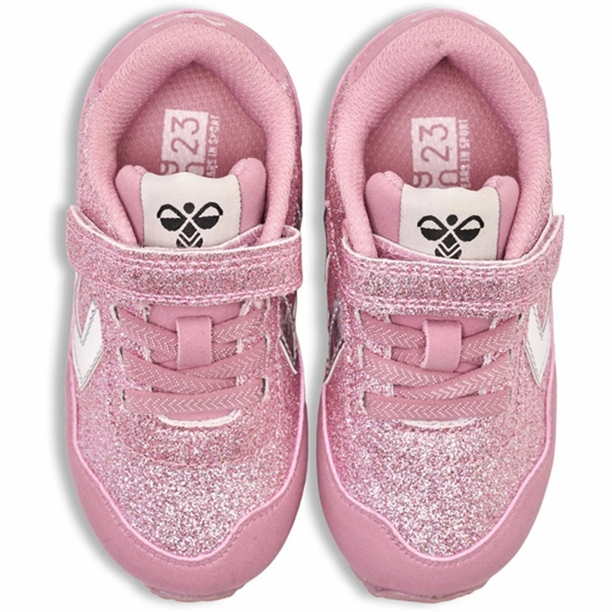 Hummel Reflex Glitter Infant Sneakers Zephyr Lightweight Living