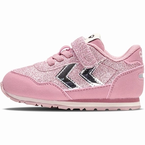 Fit To Adapt Soft Urban Core Hummel Reflex Glitter Infant Sneakers Zephyr