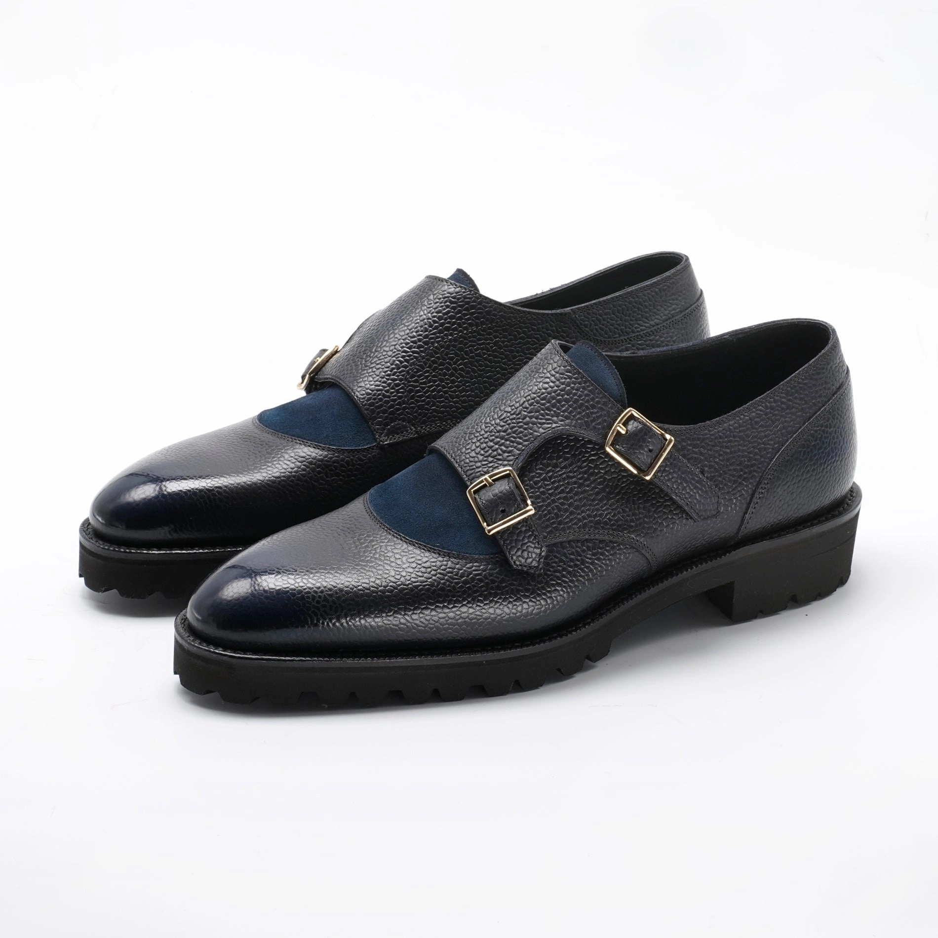 Miquel Decon Double Monk Shoe - Orion Handmade Patina Form And Function Edge And Ease