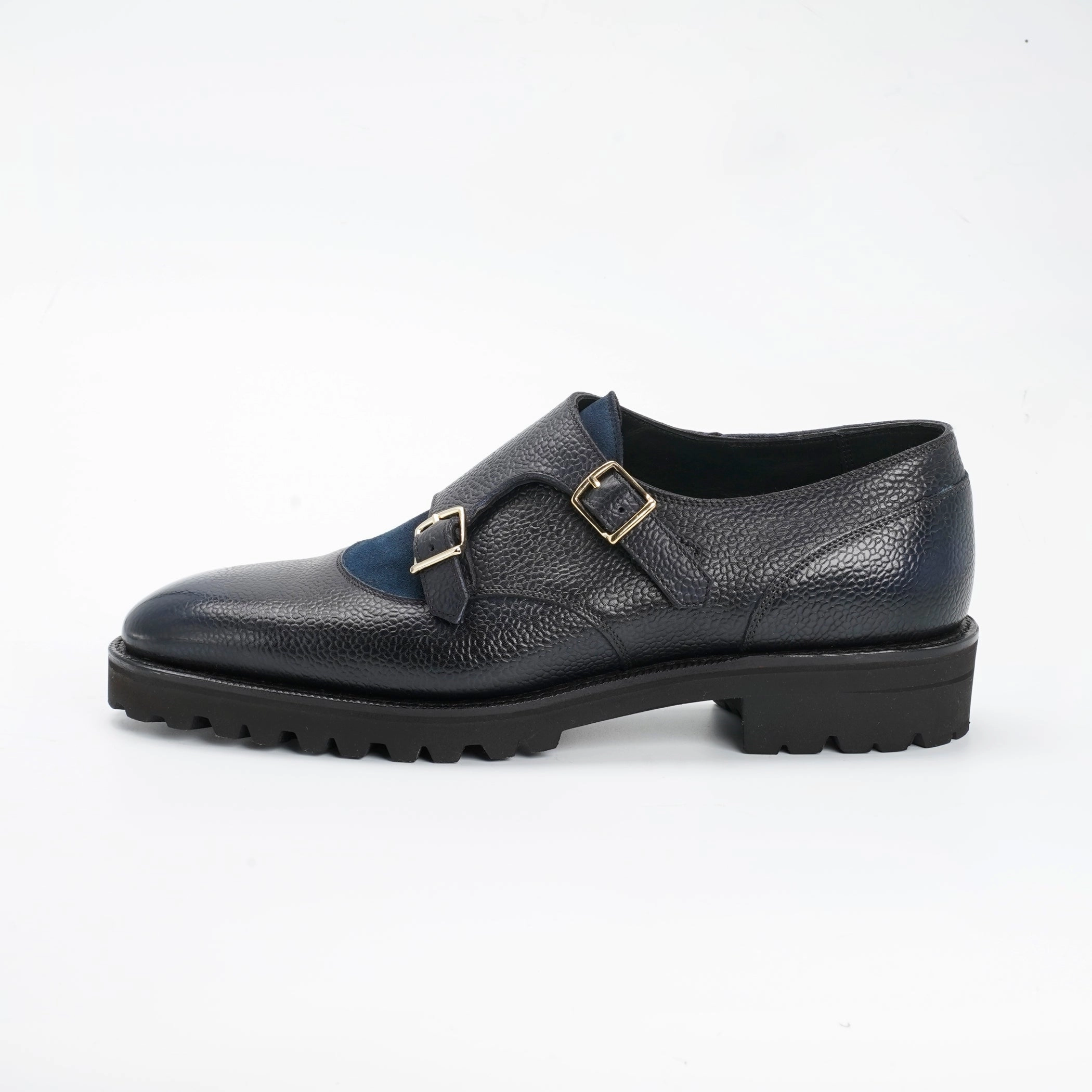 Miquel Decon Double Monk Shoe - Orion Handmade Patina Multi-Context Fit Next In Line