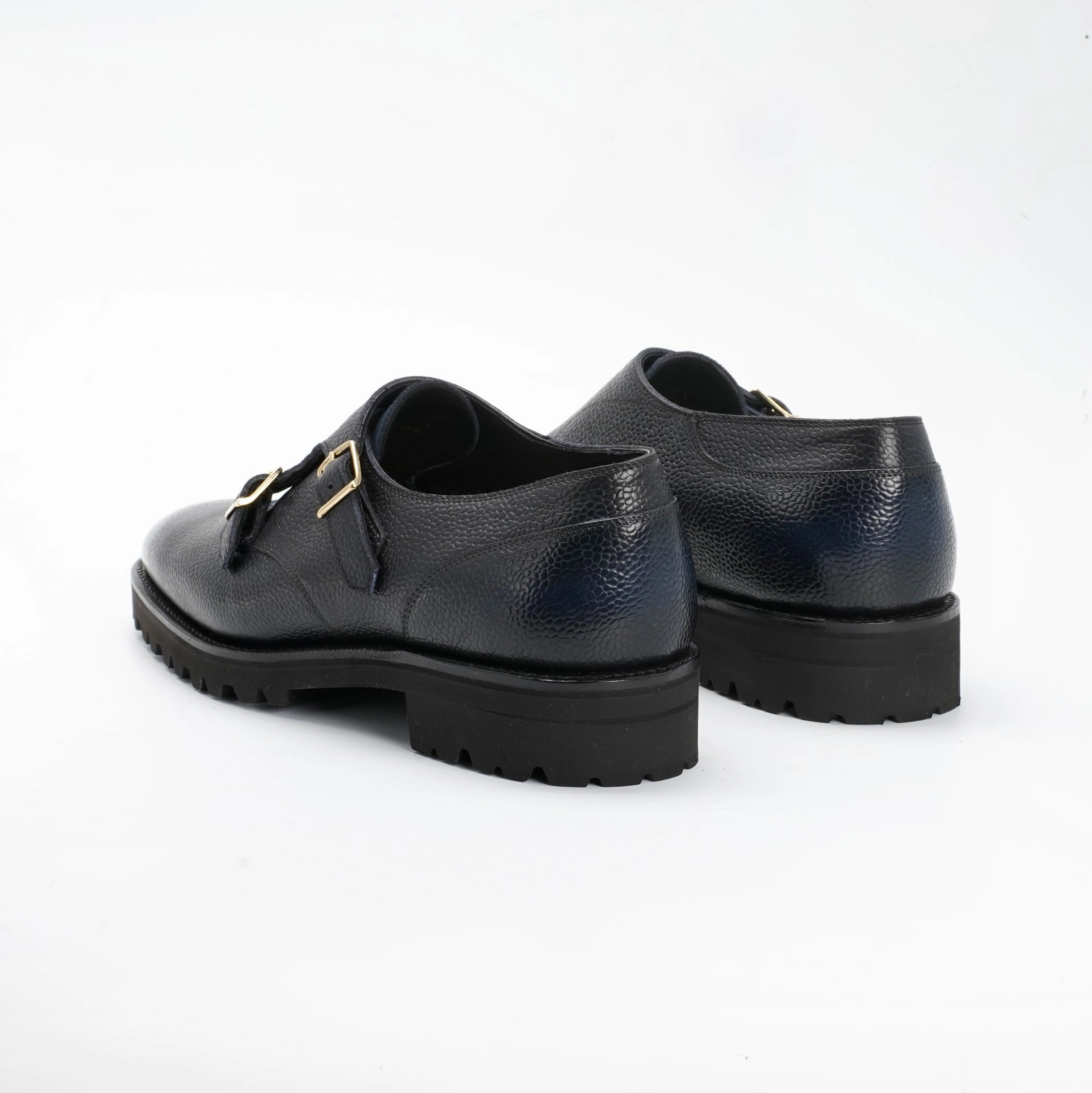 Core Movement Flow With Confidence Miquel Decon Double Monk Shoe - Orion Handmade Patina