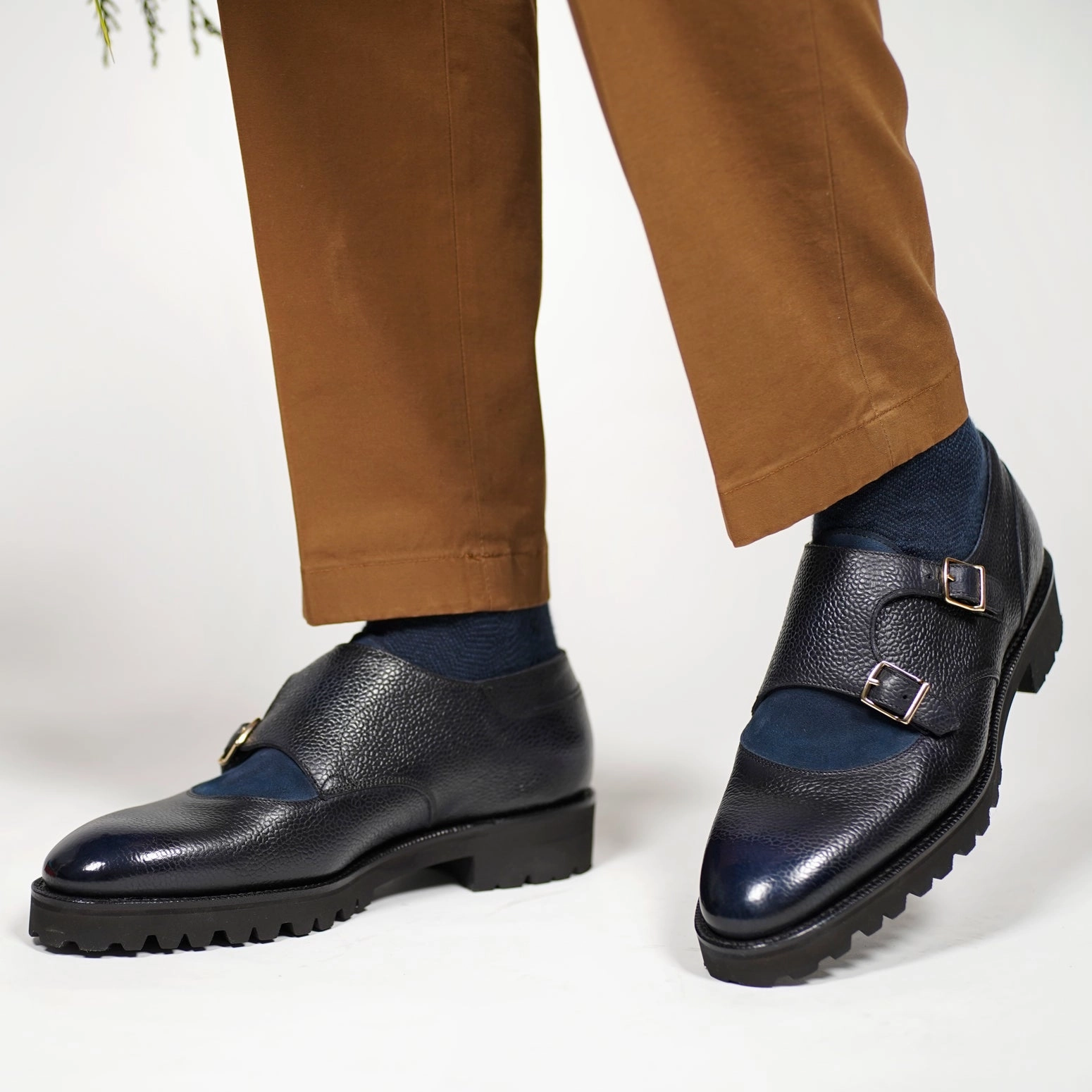 Miquel Decon Double Monk Shoe - Orion Handmade Patina Function With Style Refined Fit Gear