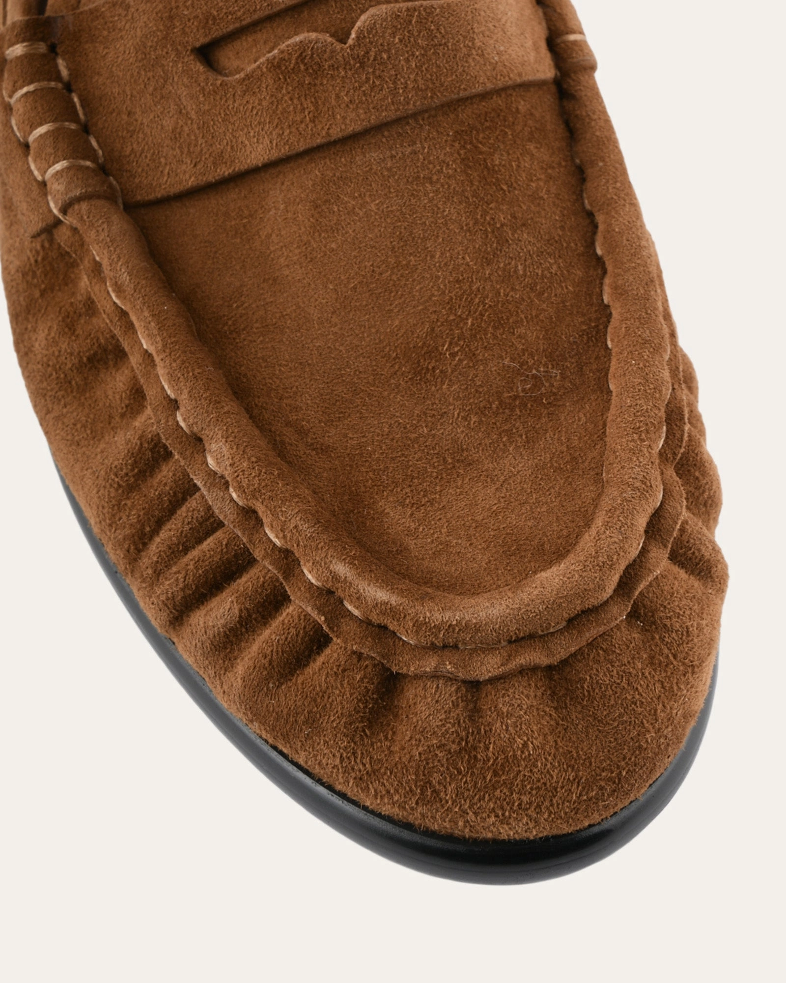 Myrtle Loafers Biscuit Suede Adaptive Style Expressive Minimal