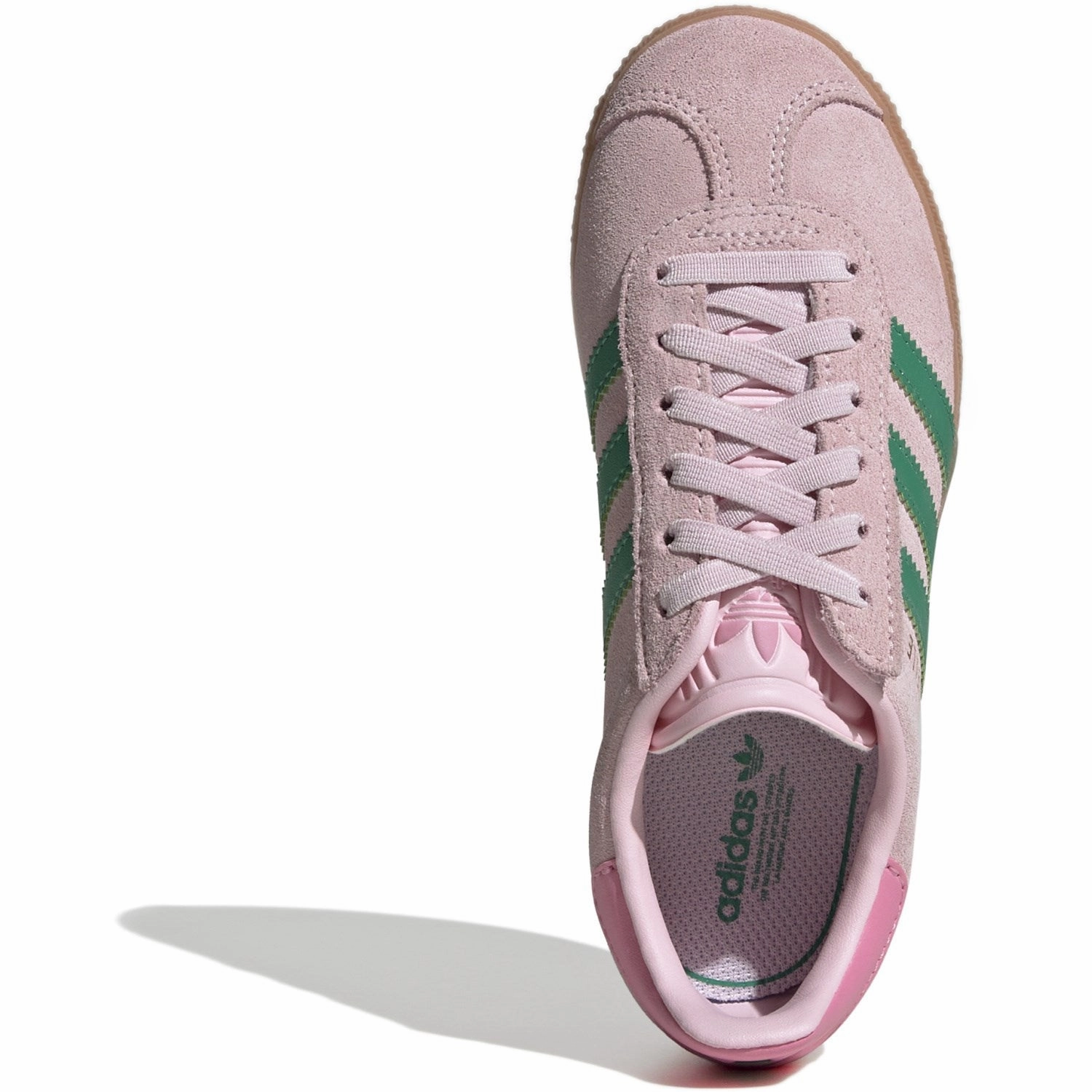 Adidas Originals Clear Pink/Court Green/Bliss Pink Gazelle Cf El C Sneakers Minimal Mode Versatility Matters