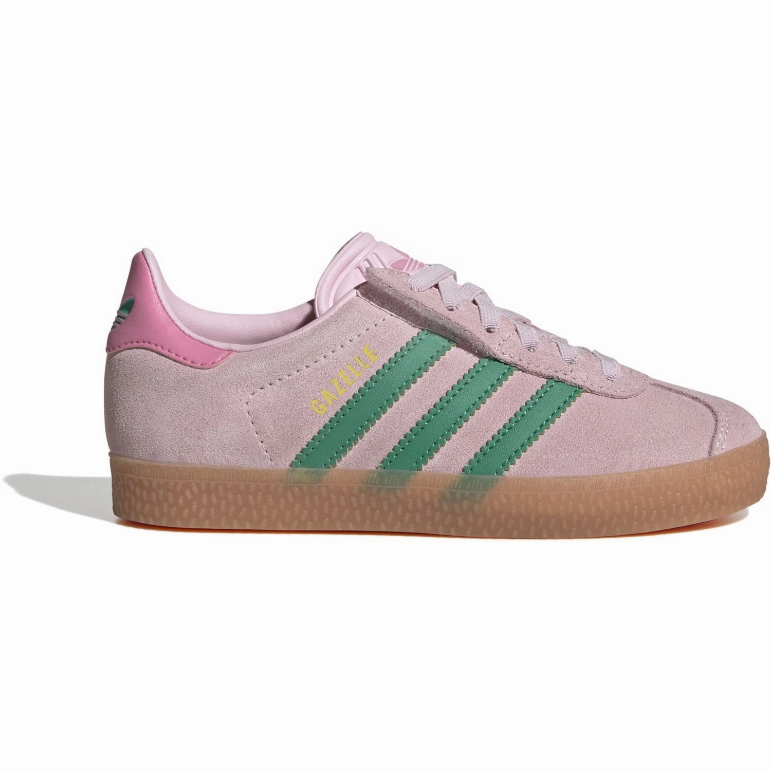Layer Logic Adidas Originals Clear Pink/Court Green/Bliss Pink Gazelle Cf El C Sneakers