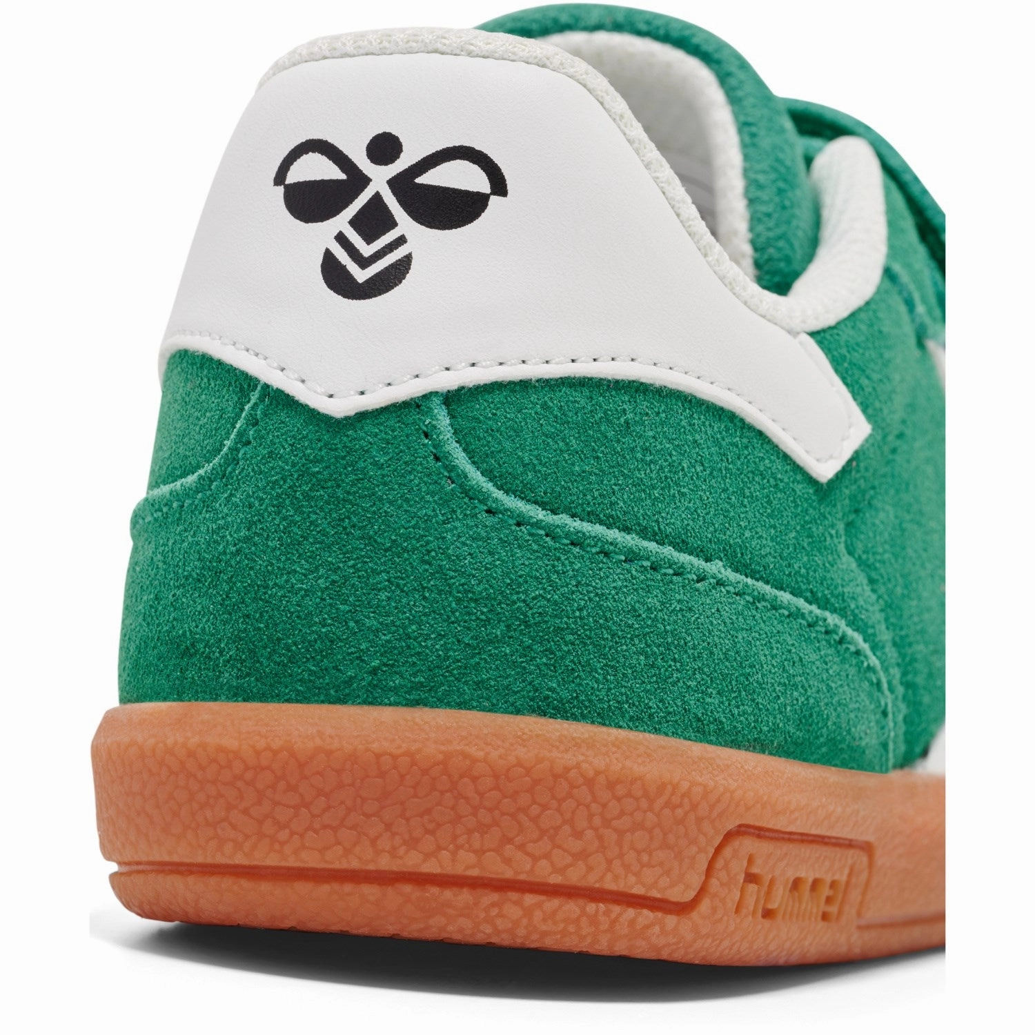 Ease In Motion Clean-Styled Hummel Pepper Green Victory Suede Ii Low Sneakers