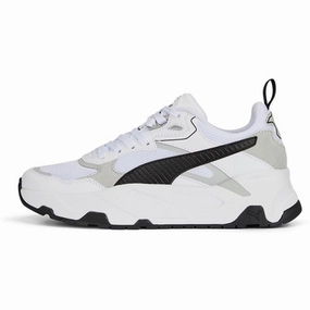 Puma Trinity Jr White-Black-Cool Light Gray Sneakers Active Living