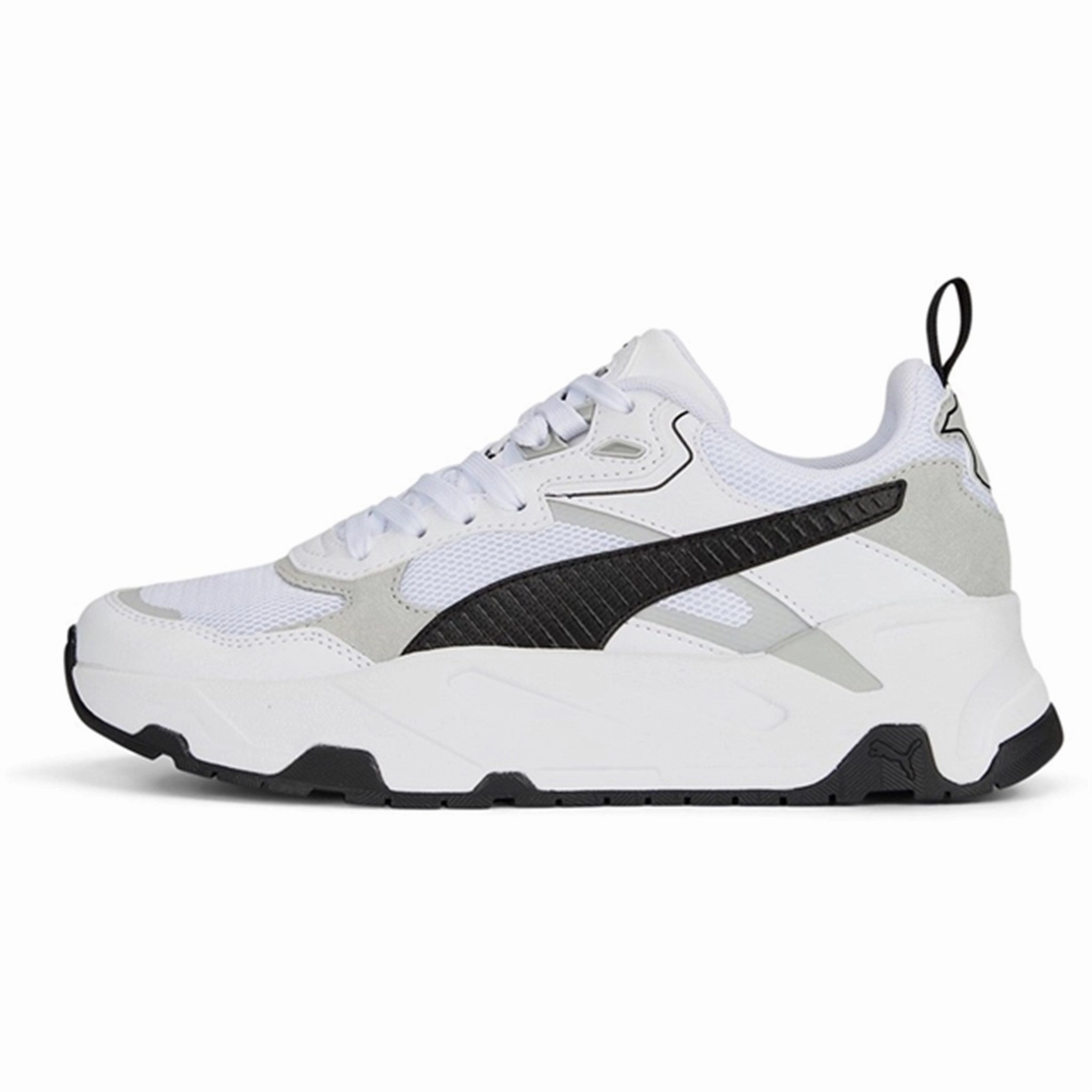 Puma Trinity Jr White-Black-Cool Light Gray Sneakers Active Living