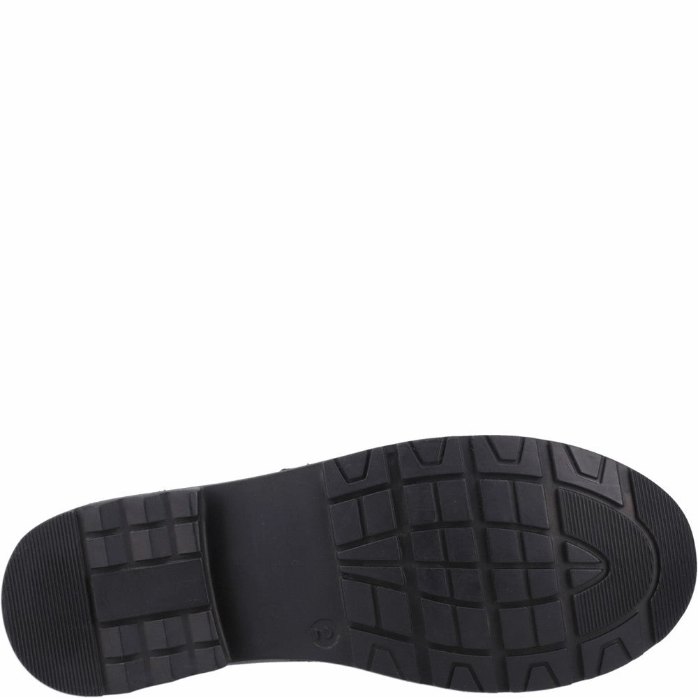 Clean-Motion System Constant Comfort Hush Puppies Barry Senior School Shoes