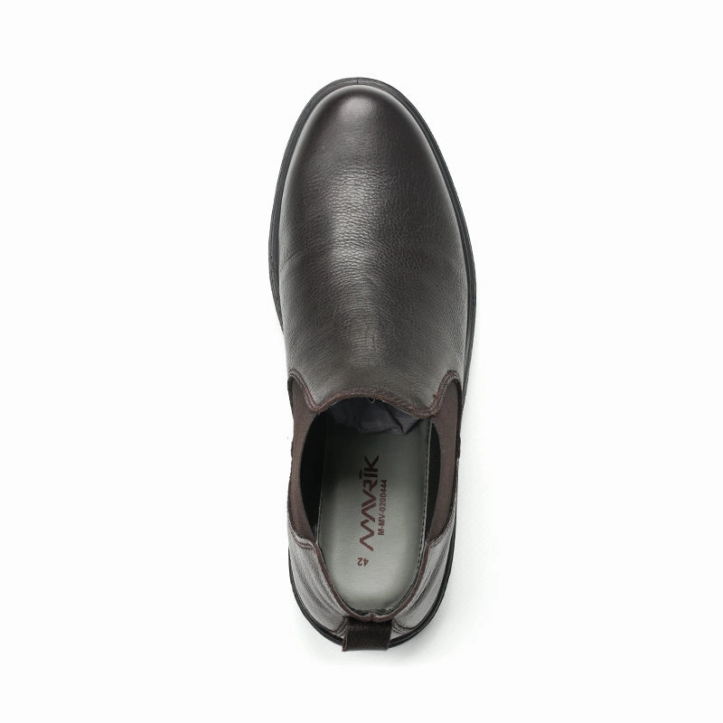 Smart And Simple M-Mv-0200444-Leather Chelsea Boots