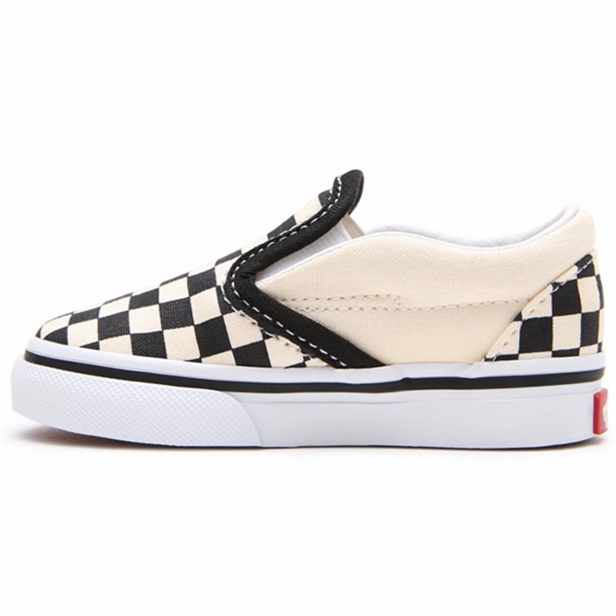 Built To Breathe Lifestyle Drop Vans Classic Slip-On Black/White Checkerboard Sko