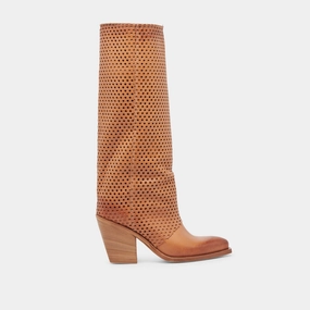 Essential Structure Boone Boots Cognac Leather