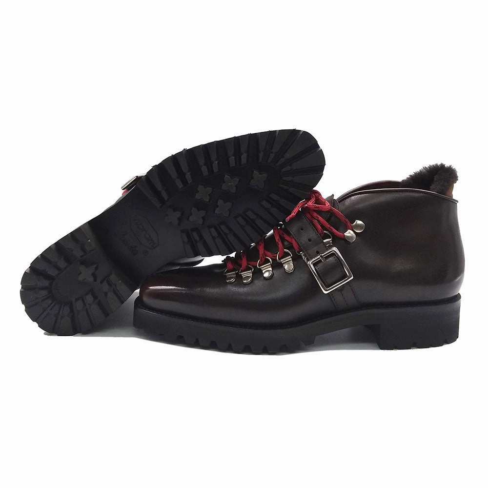 Fresh Function Borcego Mountain Boot With Strap Mto - Black Coffee