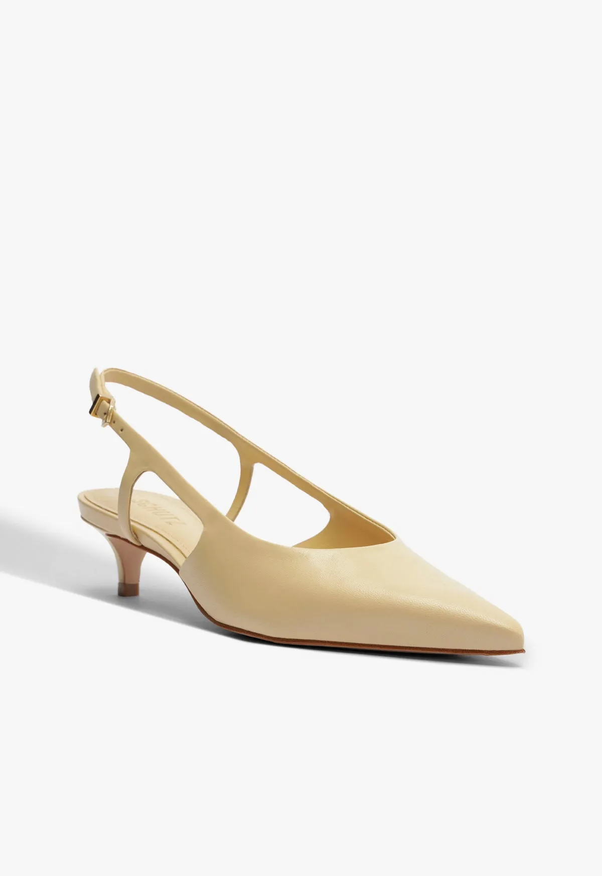 Core Rhythm Function-First Fit Boris Kitten Leather Pump