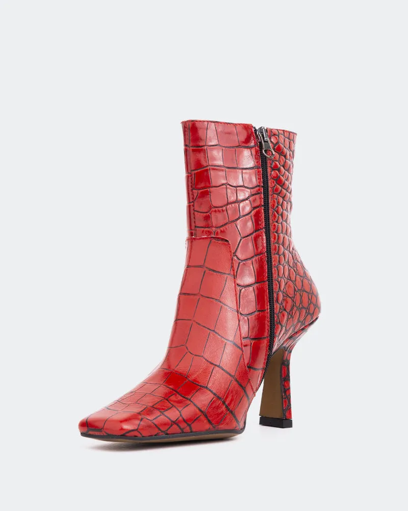 Crafted Ease Wear Your World Bourget Red Croco