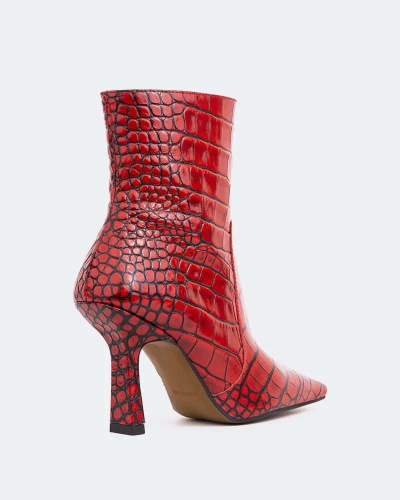 Bourget Red Croco Purpose Fit Dynamic Balance