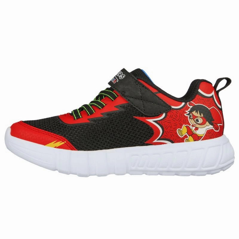 Boys Ryan World Flex Flow Red Titan Purpose Fit