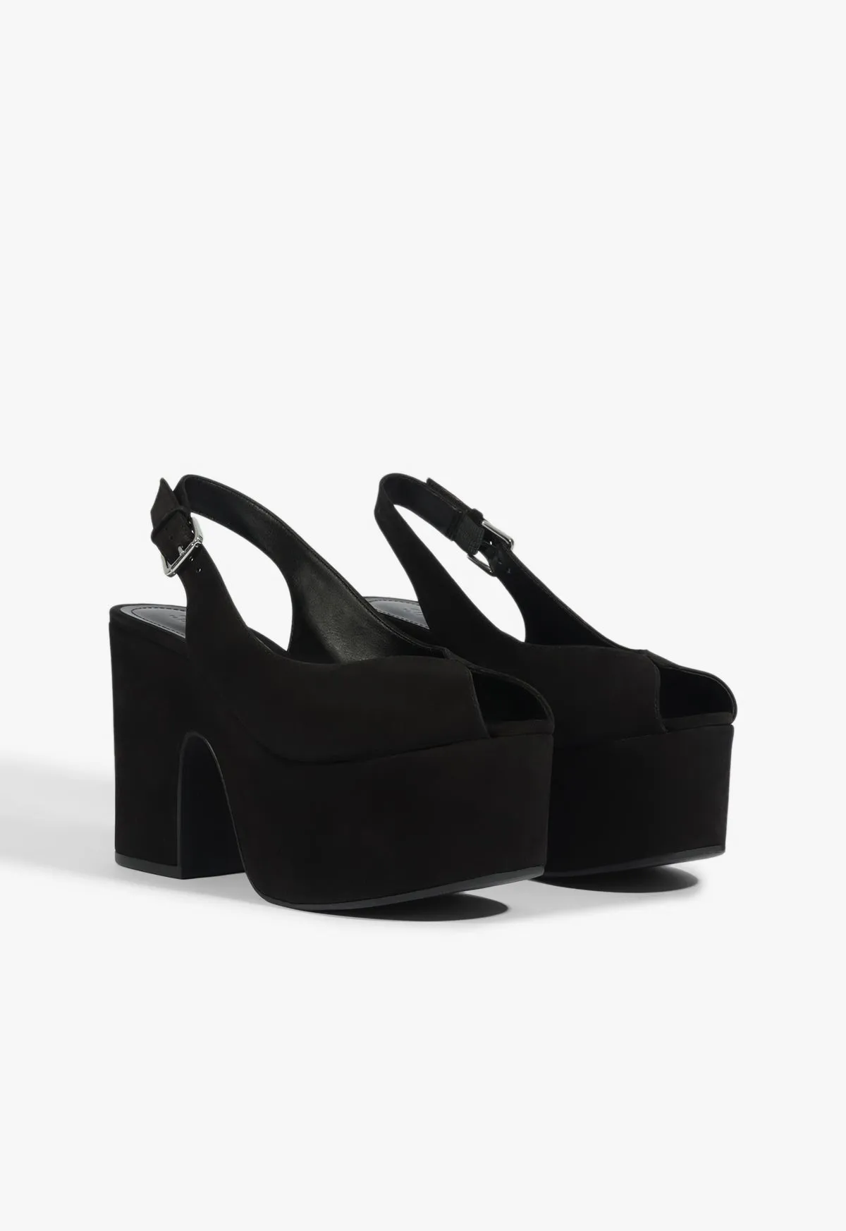 Clean Aesthetic Neutral Layers Brandi Nubuck Sandal