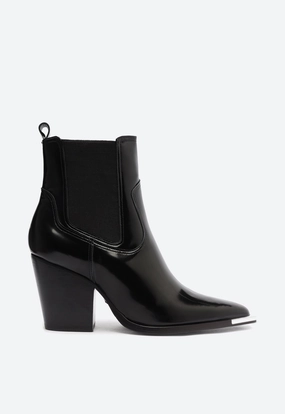 Brandy Leather Bootie Design In Focus Style Simplified