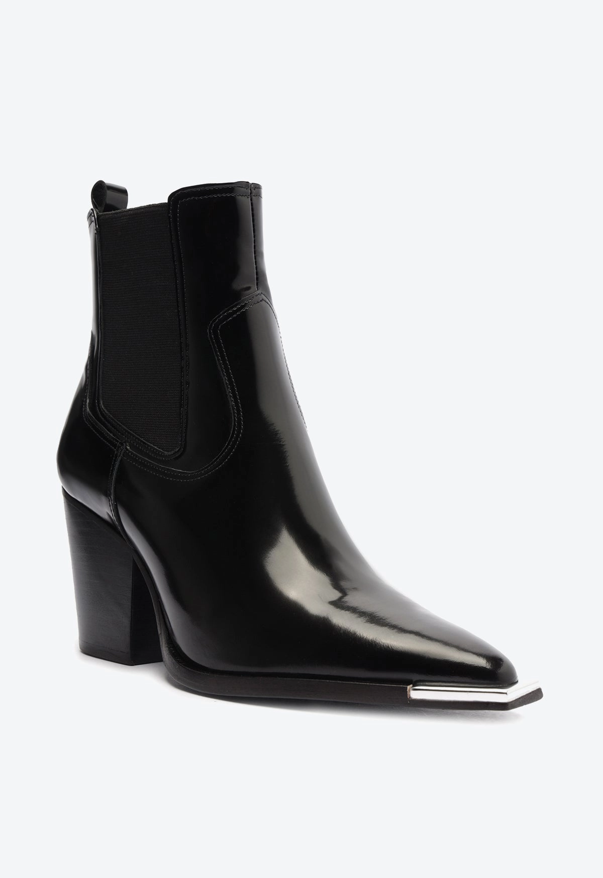 Brandy Leather Bootie Dynamic Presence Refined Chill