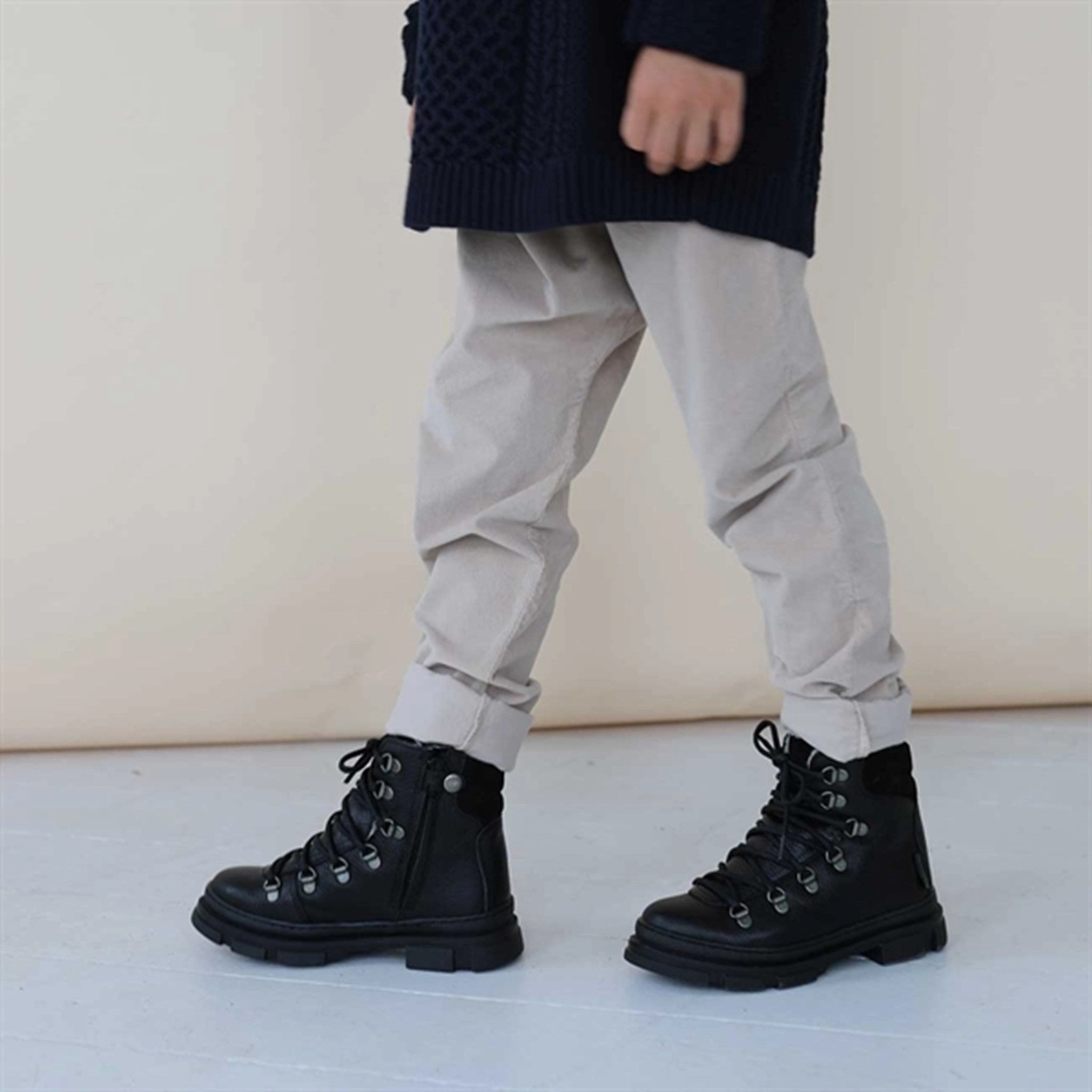 Angulus Tex Boots W. Laces And Zipper Black 2118-101-7202-2185/1163 Versatile Pulse
