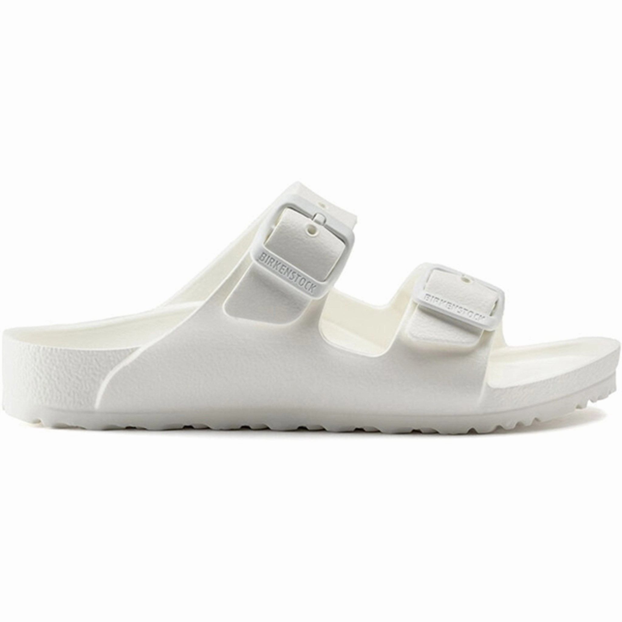 Birkenstock Arizona Eva Kids White Sandals Crafted For Calm Pure Lines