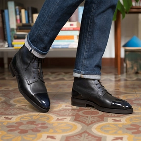 Your Everyday Edge Hemingway Derby Boot - Orion Handmade Patina