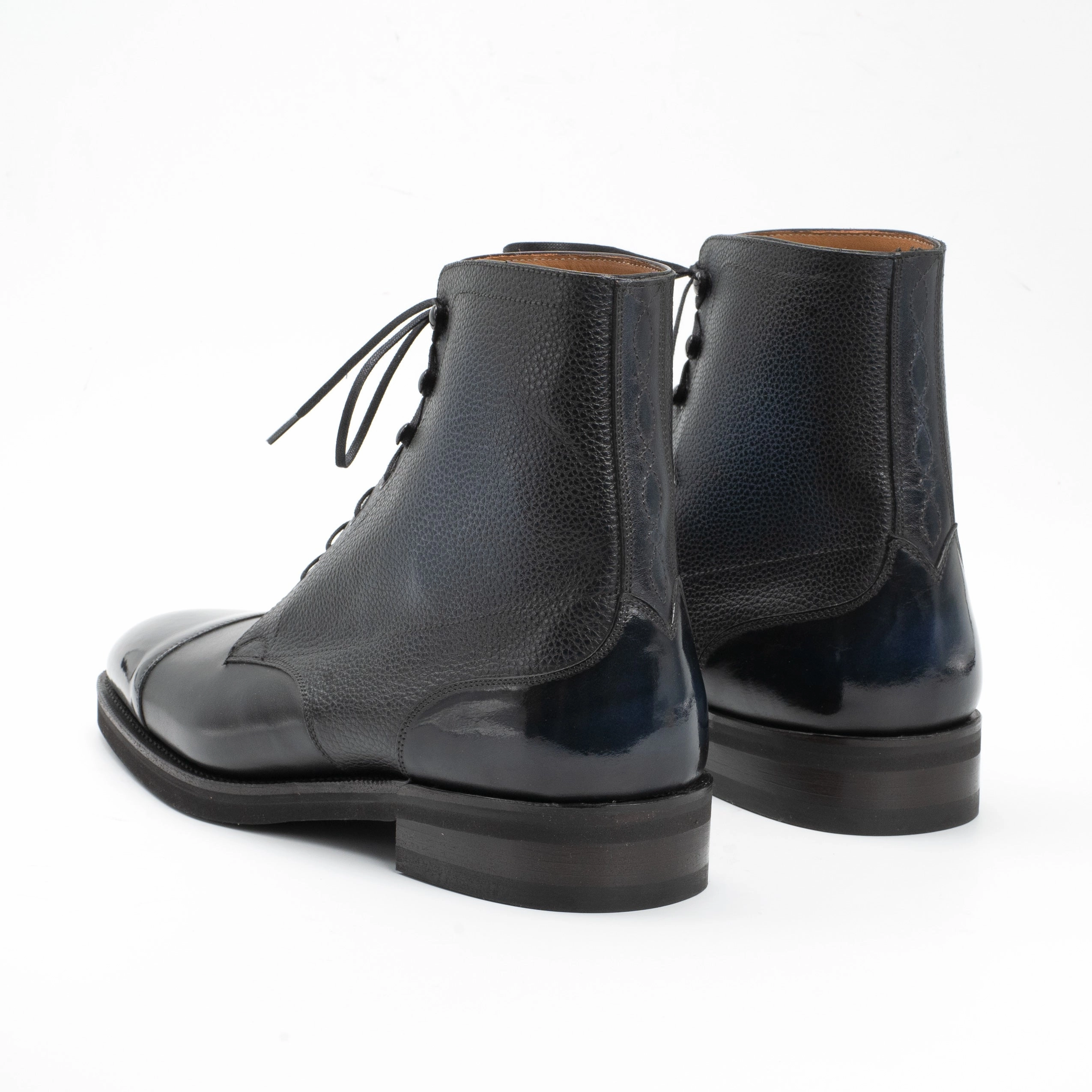 Curated For Motion Street-Ready Hemingway Derby Boot - Orion Handmade Patina