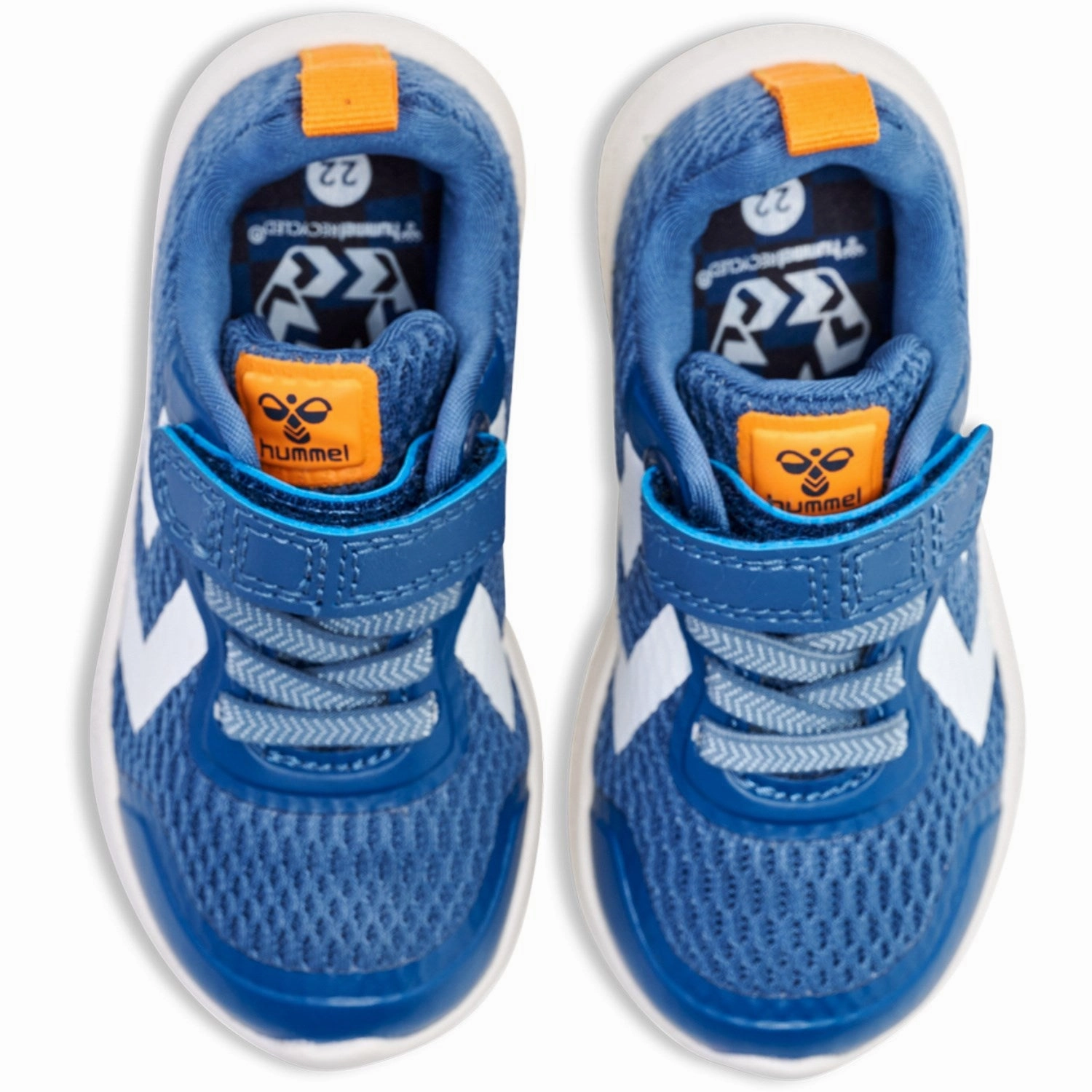 Hummel Blue/Yellow Actus Ml Recycled Infant Sneakers Unisex Rhythm Comfort Redefined