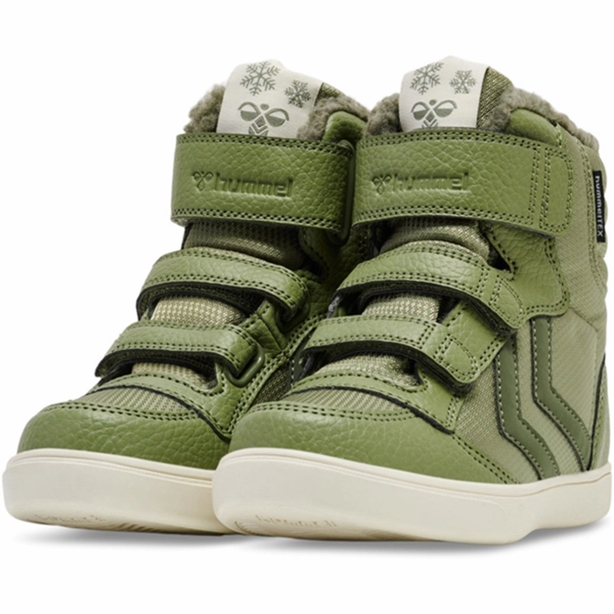 Street-Forward Hummel Stadil Super Poly Boots Recycled Tex Jr Oil Green
