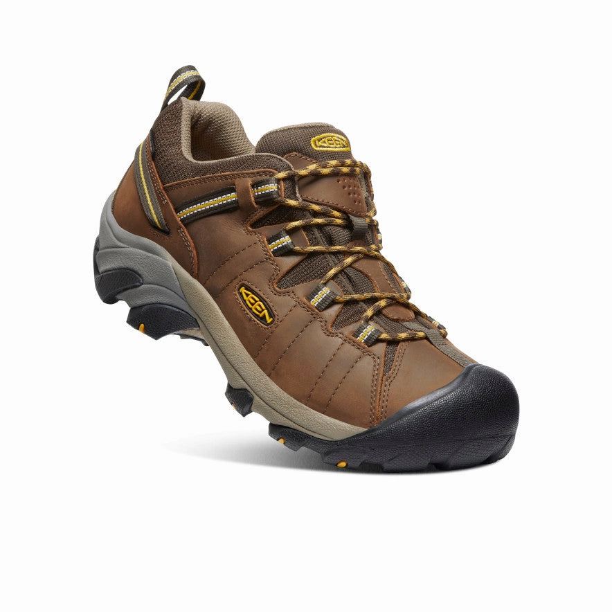 Men'S Targhee Ii Waterproof Wide  |  Cascade Brown/Golden Yellow Gear For Today