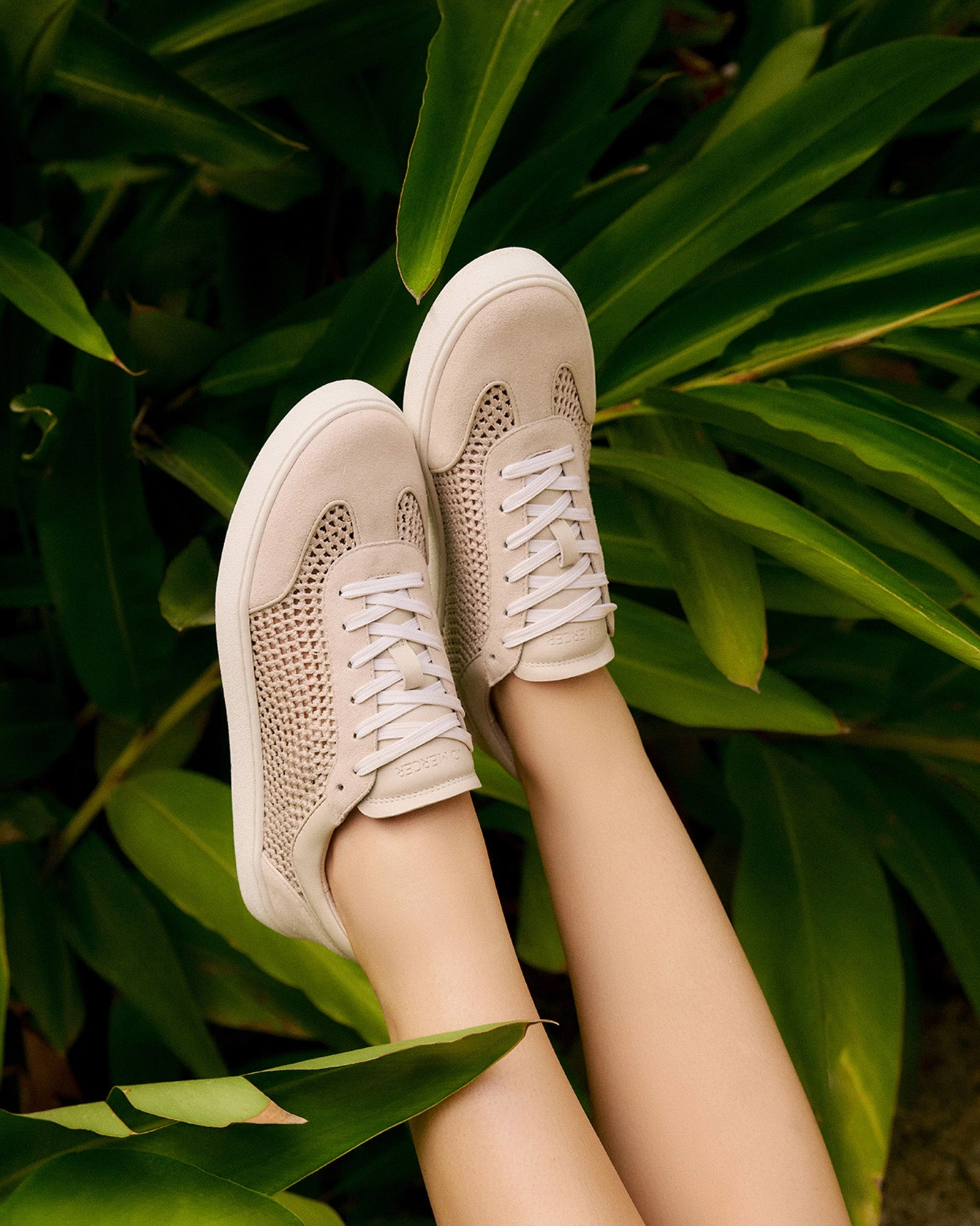 Style In Balance Britt Sneakers Bone Crochet