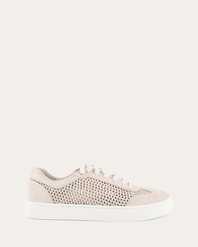 Britt Sneakers Bone Crochet Style In Sync