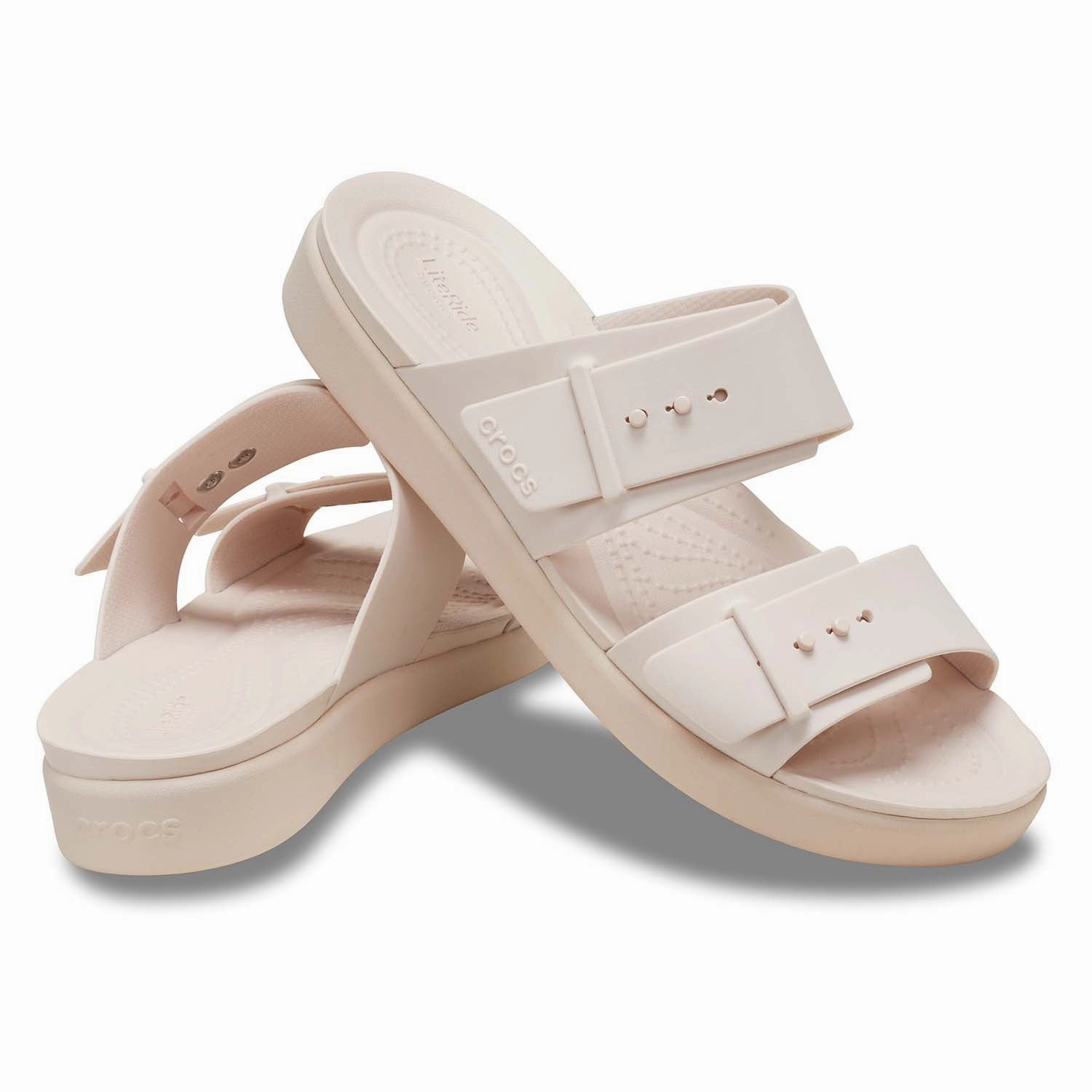 Progressive Feel Ultra-Clean Style Brooklyn Buckle Low Sandal