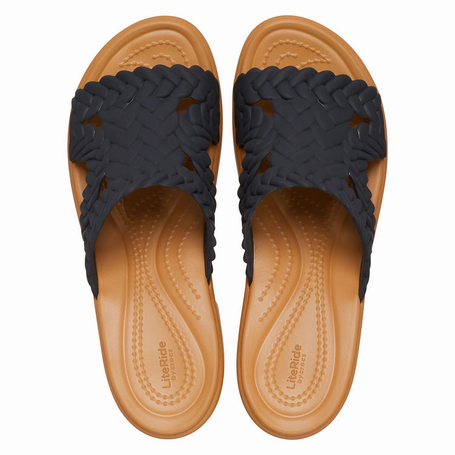 Brooklyn Woven Slide Heel Smooth Fit