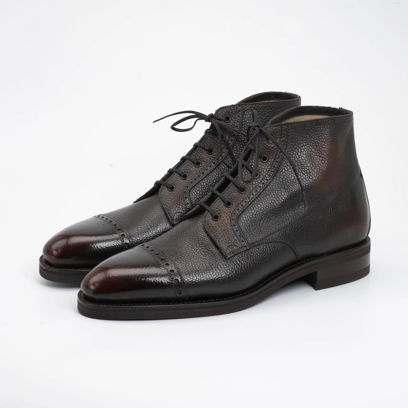 Brossa Derby Boot - Espresso Patina Rhythm Inspired