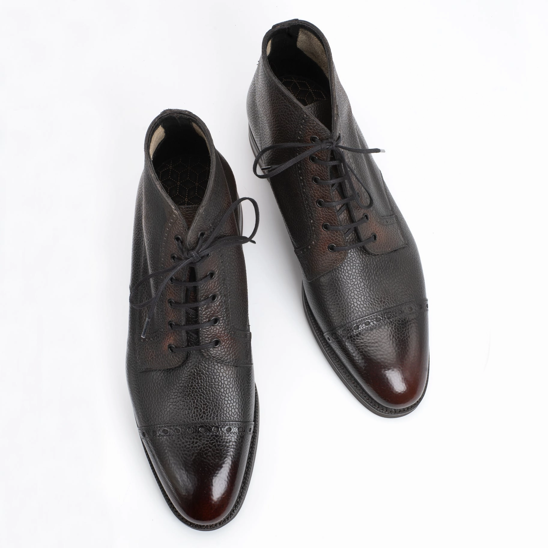 Brossa Derby Boot - Espresso Patina Layered City Urban Toolkit