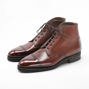 Refined Streetwear Brossa Derby Boot - Rosewood
