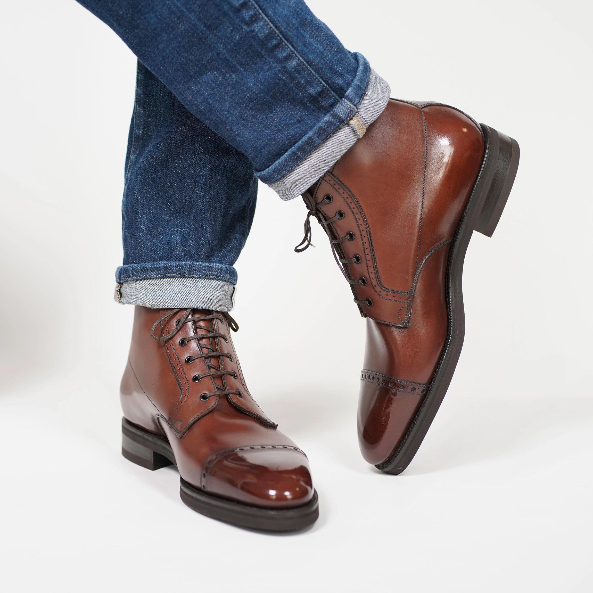 Movement Readywear Brossa Derby Boot - Rosewood