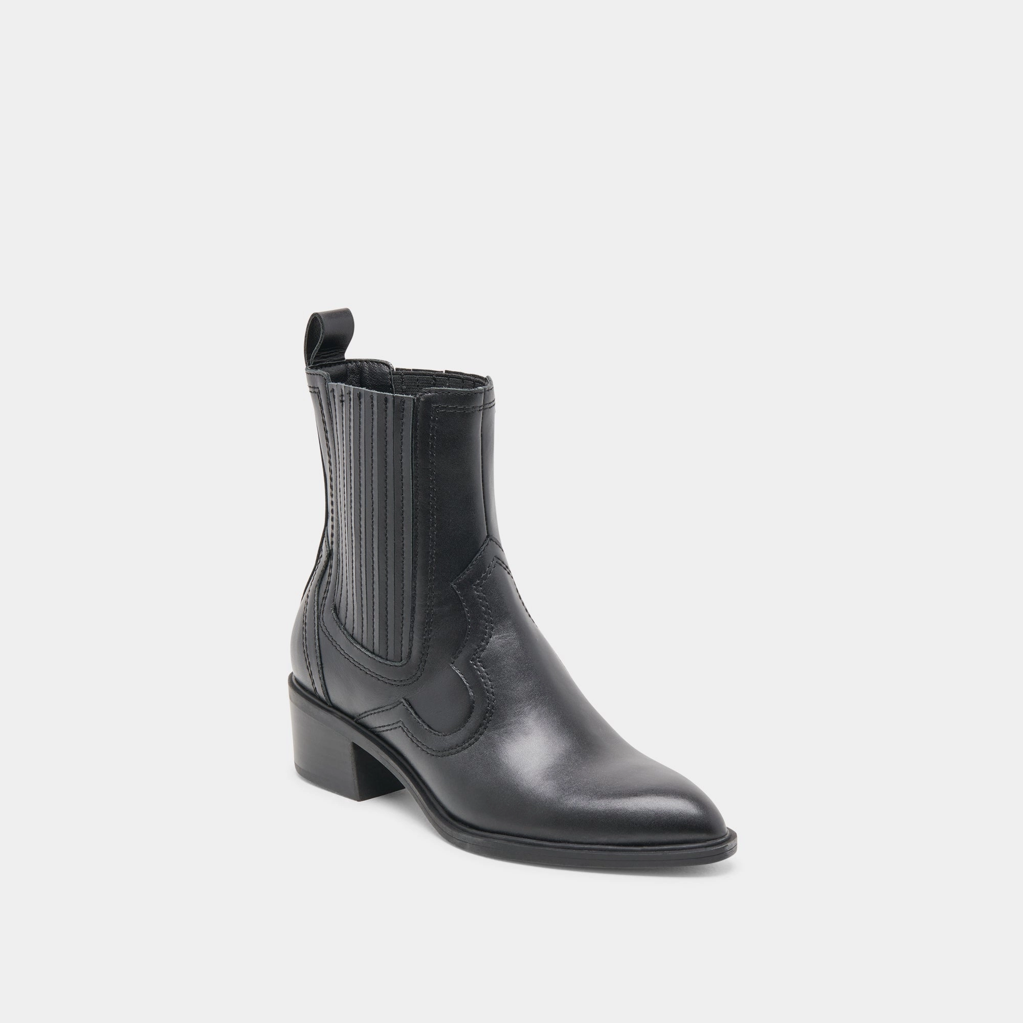 Brylee H2O Booties Black Leather Essentials In Motion