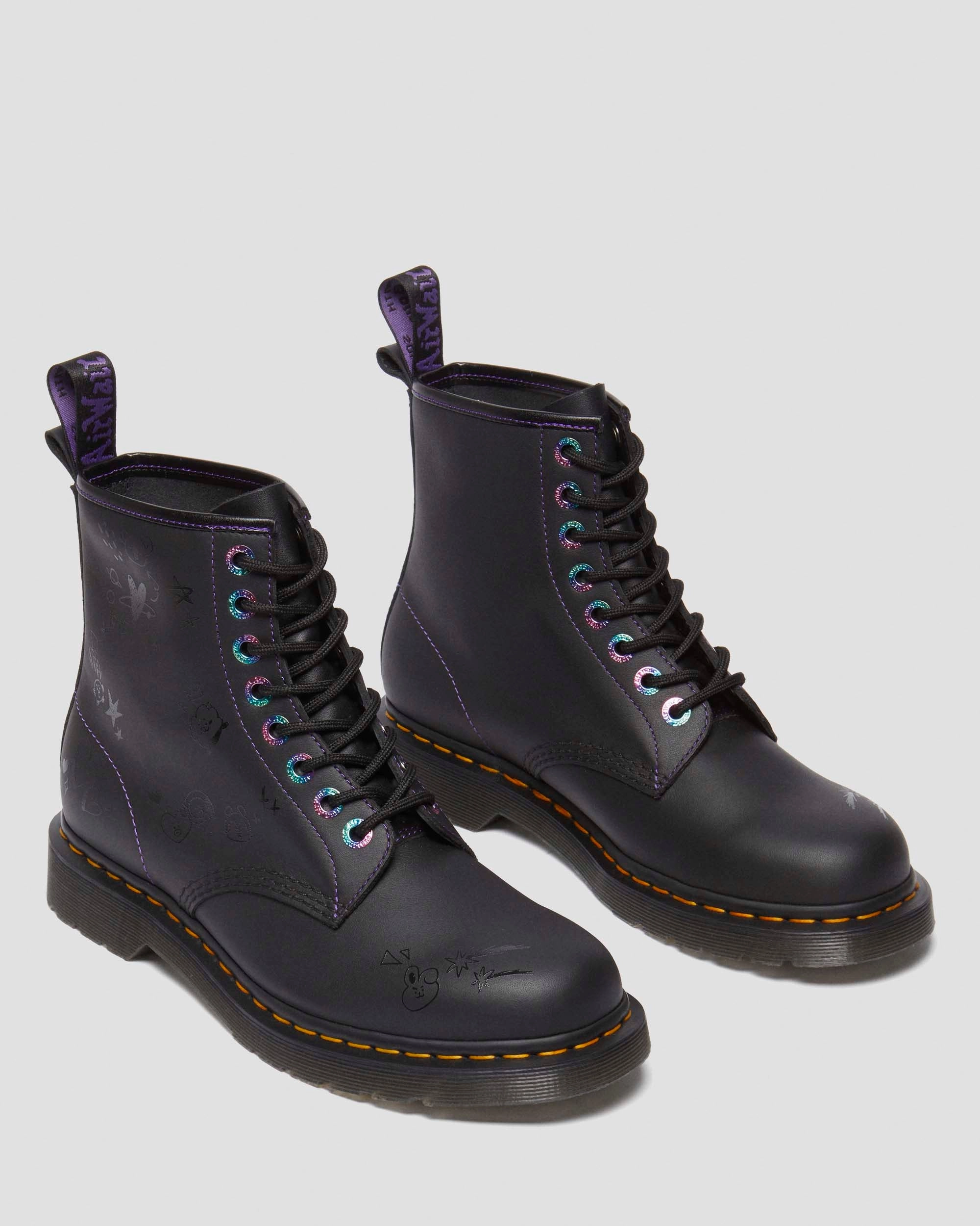 Your Next Layer Bt21 1460 Nappa Leather Lace Up Ankle Boots