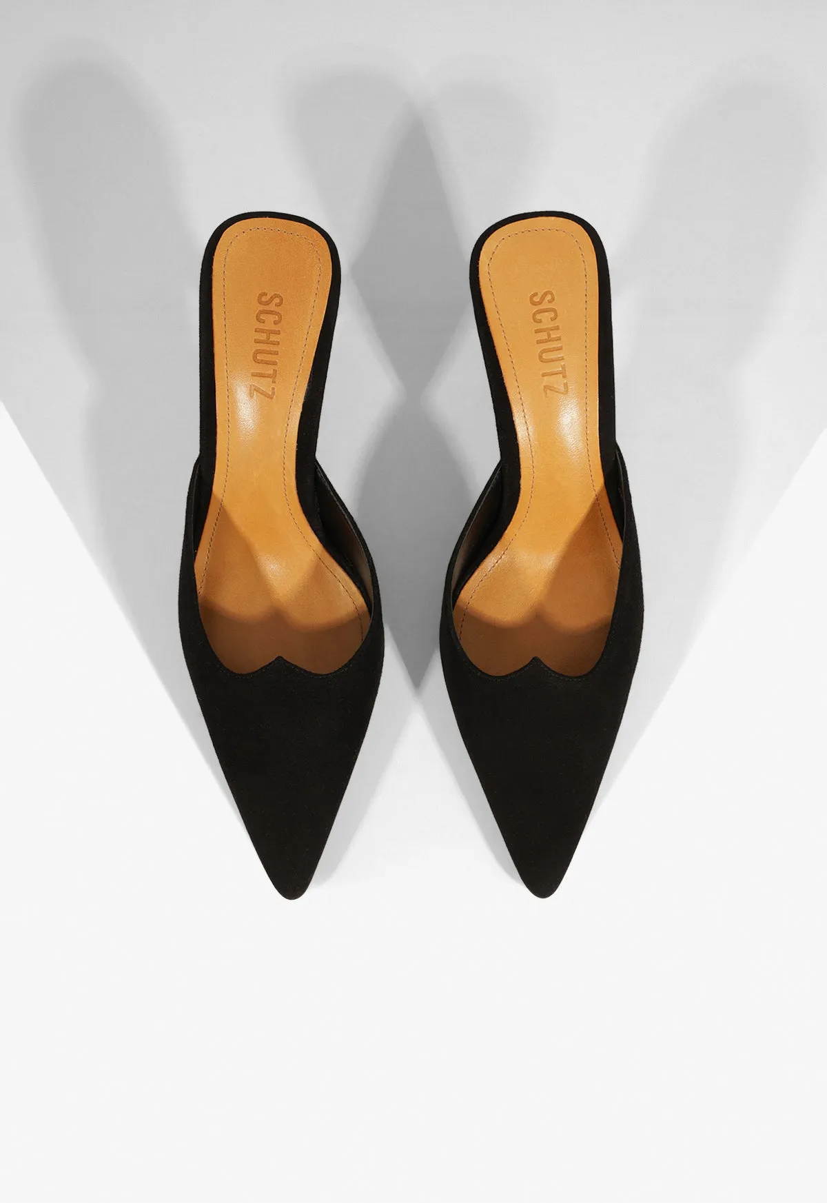 Style Made Easy Lightweight Living Buffy Mid Stiletto Black Pump
