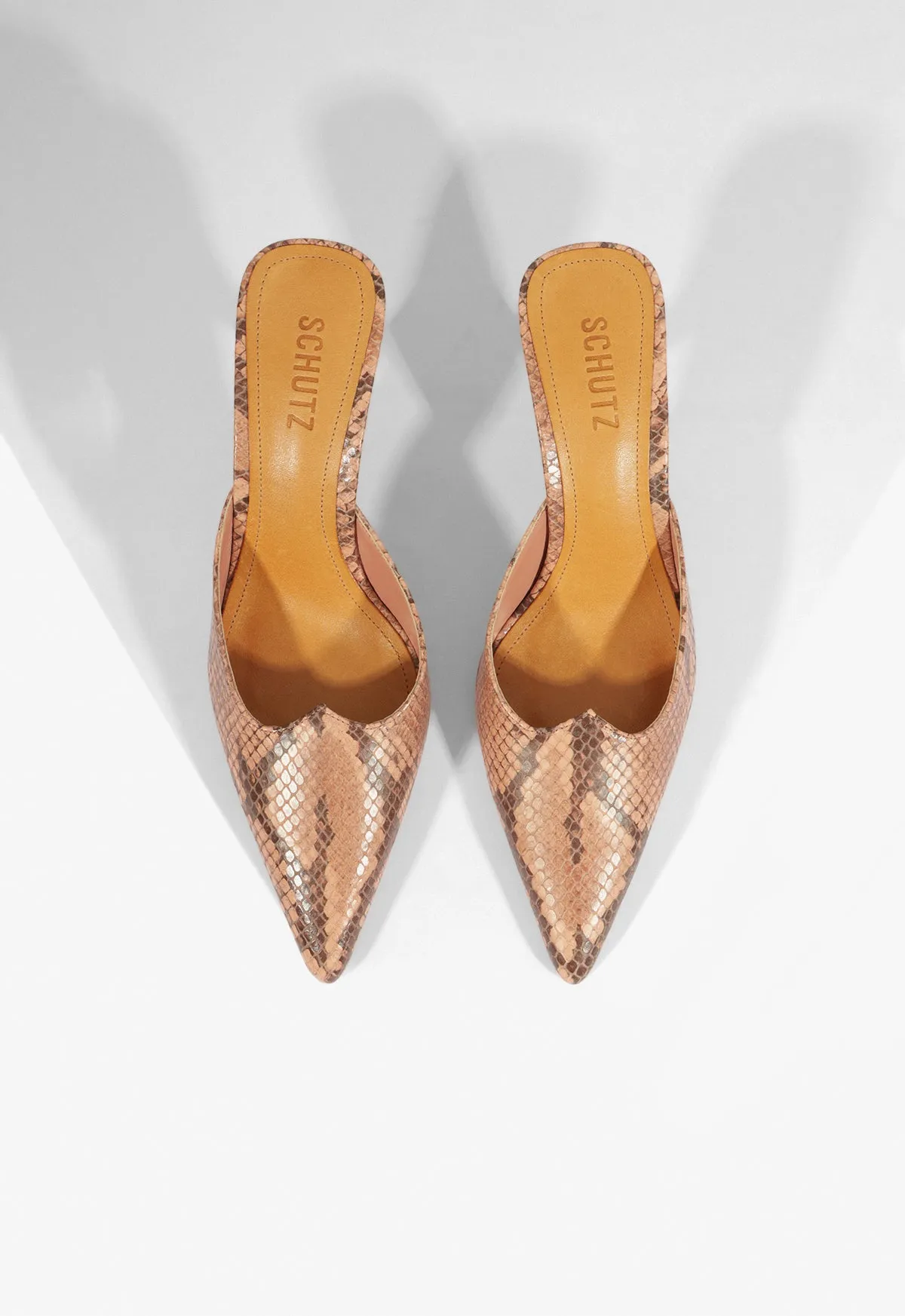 Buffy Mid Stiletto Snake Pump Versatile Gear