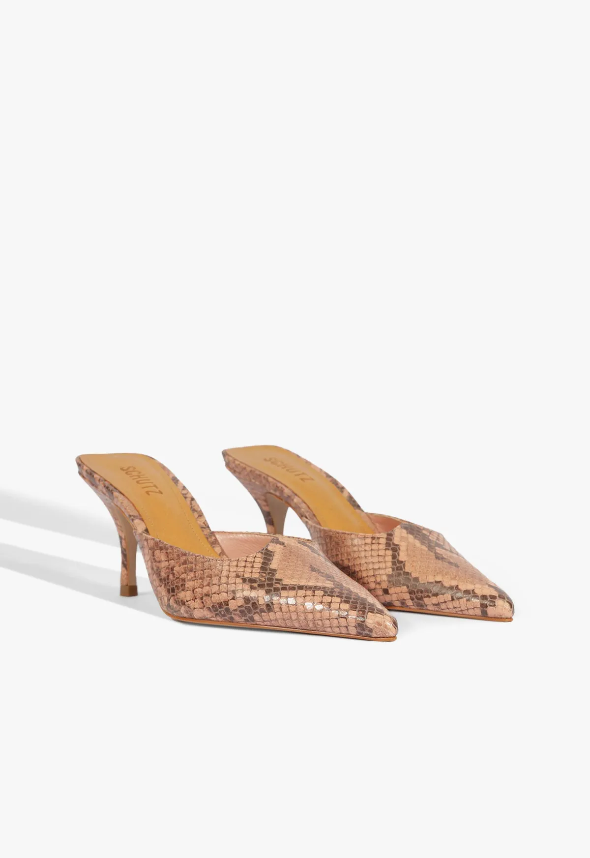 Buffy Mid Stiletto Snake Pump Your Rhythm Layer